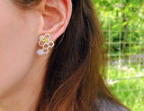 Honeycomb Earring Earring - FaunaFloral