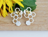 Honeycomb Earring Earring - FaunaFloral