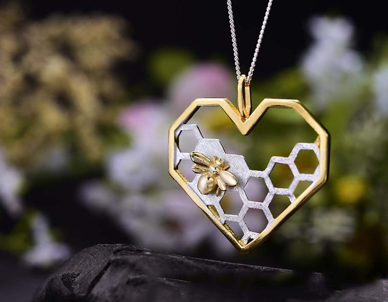 Honeycomb Pendant Pendant - FaunaFloral