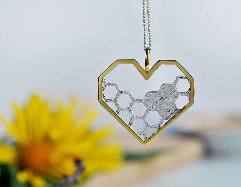 Honeycomb Pendant Pendant - FaunaFloral