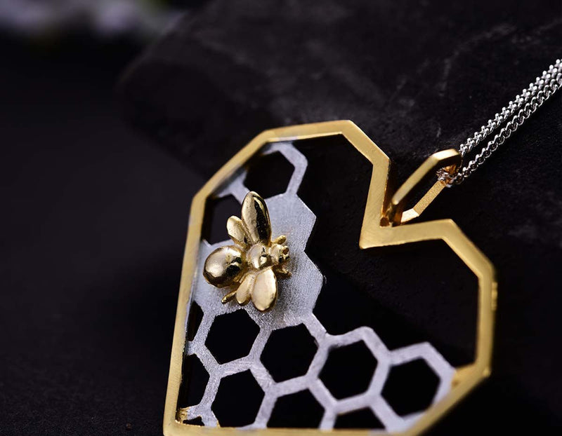 Honeycomb Pendant Pendant - FaunaFloral