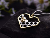 Honeycomb Pendant Pendant - FaunaFloral