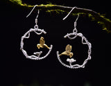 Hummingbird Earring Earring - FaunaFloral