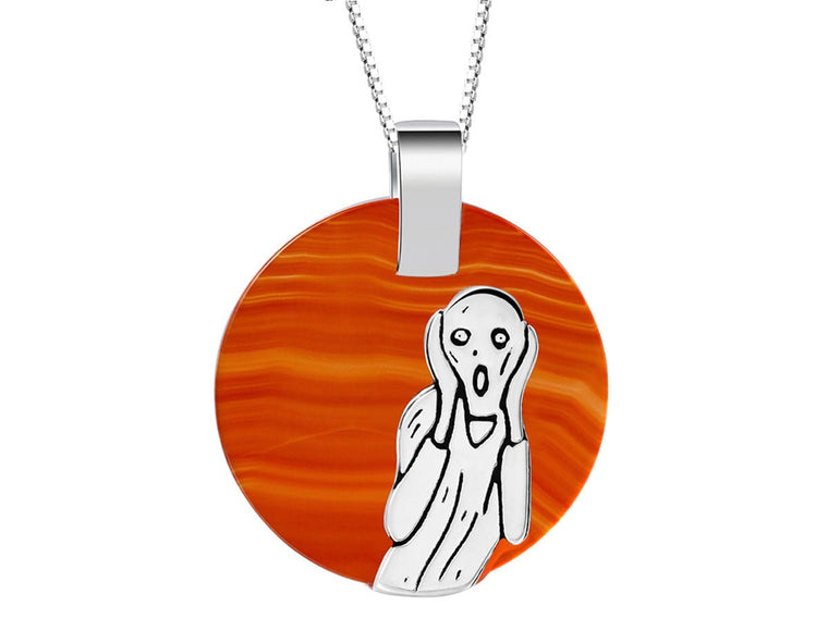 I Will Scream Pendant Pendant - FaunaFloral