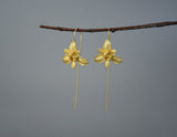 Iris Flower Earring Earring - FaunaFloral