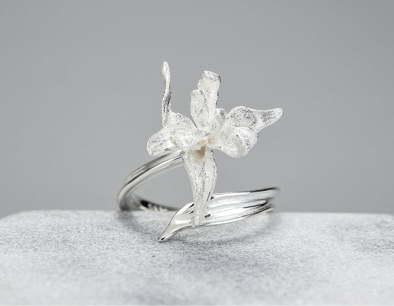 Iris Flower Ring Ring - FaunaFloral