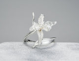 Iris Flower Ring Ring - FaunaFloral