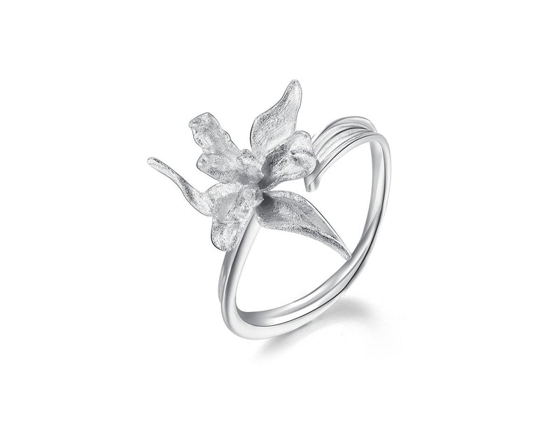 Iris Flower Ring Ring - FaunaFloral