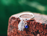 Lapis Bud Ring Ring - FaunaFloral