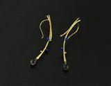 Lapis Tree Vines Earring Earring - FaunaFloral