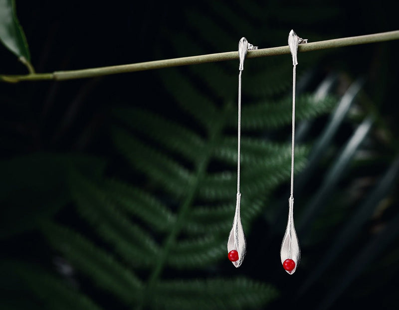 Long Elegant Earring Earring - FaunaFloral