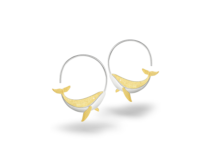 Whale Earring