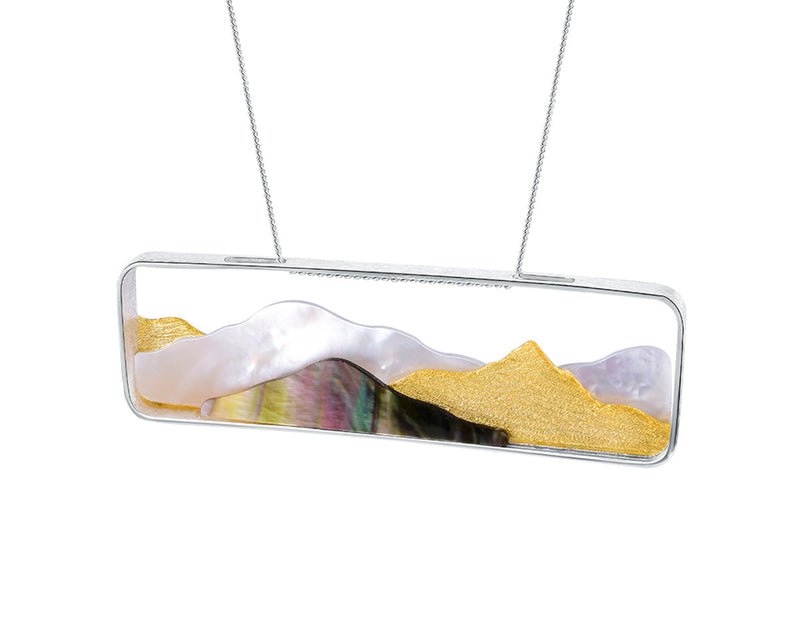 Sparkly Mountain Pendant