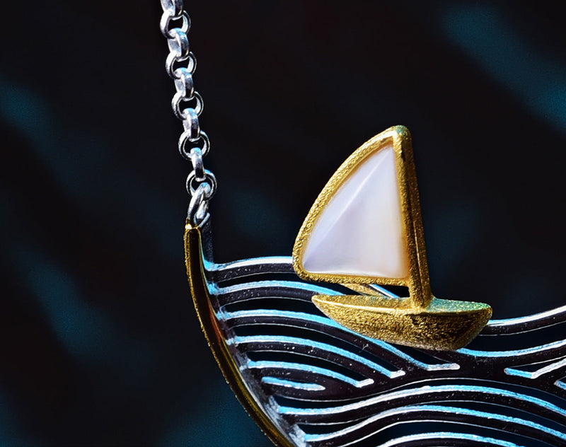 Sailboat Necklace