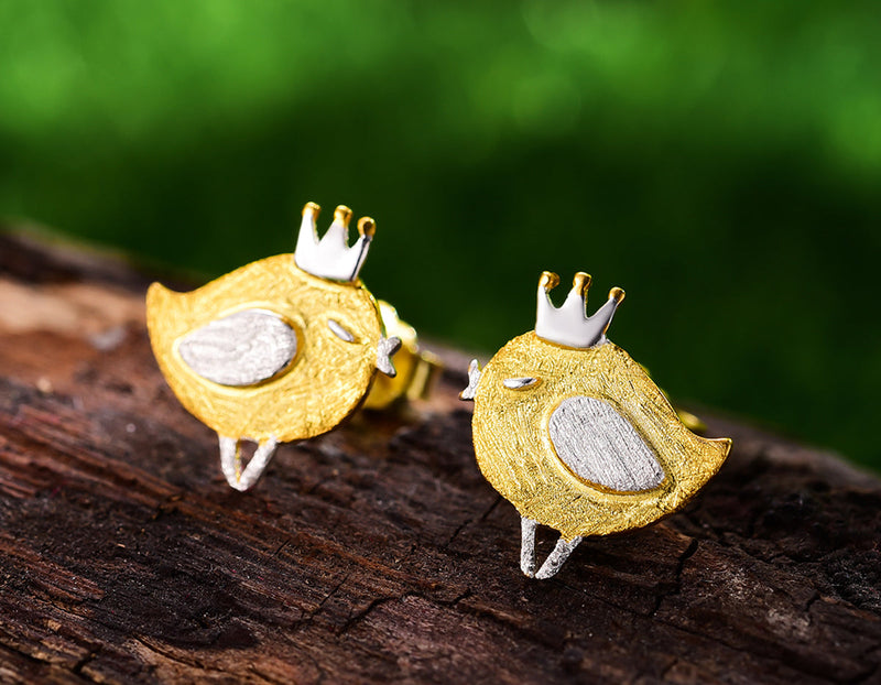 Princess Bird Stud Earring