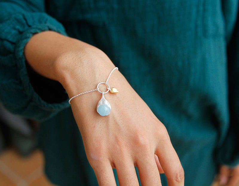 Lotus Bud Bracelet