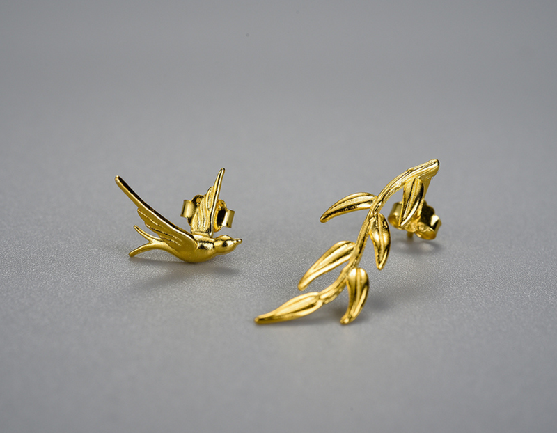 Swallow Willow Earring