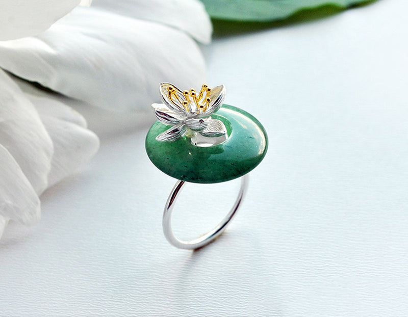 Lotus Whispers Ring