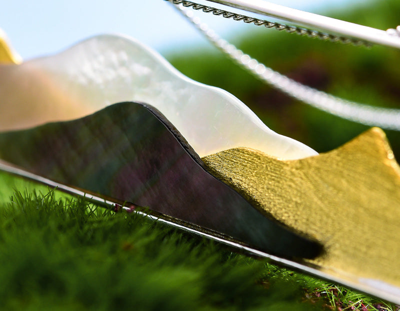 Sparkly Mountain Pendant