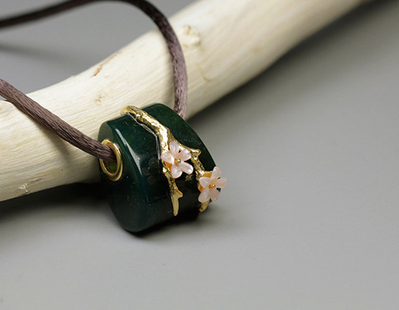 Plum Blossoms Pendant II