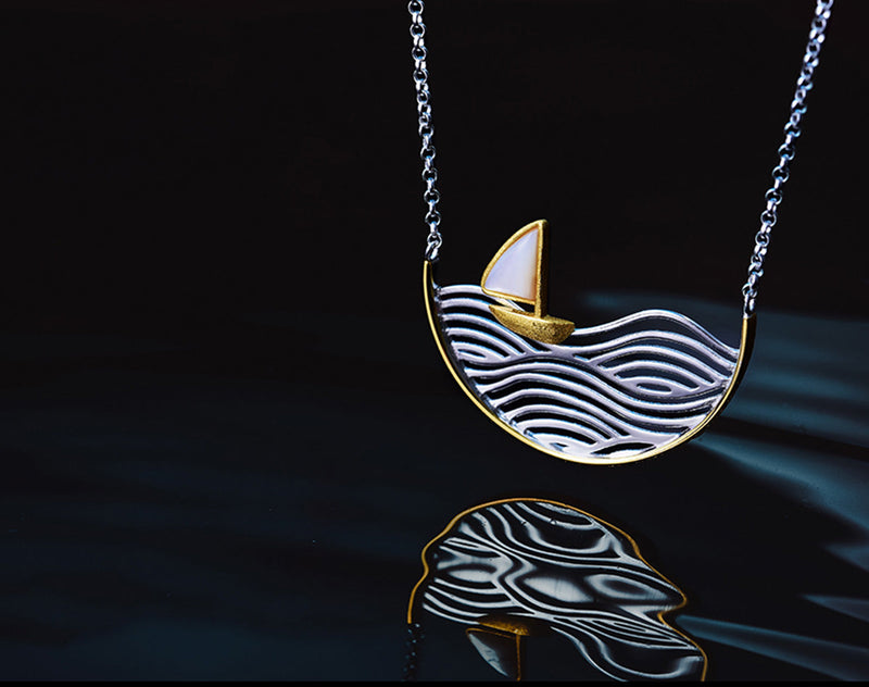 Sailboat Necklace