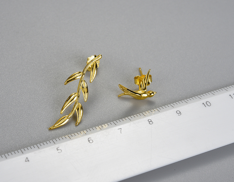 Swallow Willow Earring