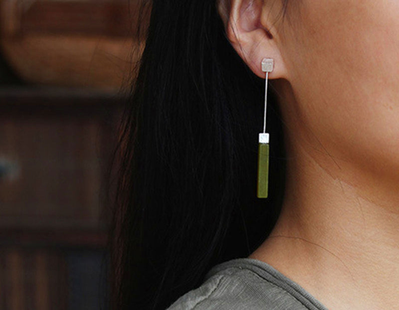 Serpentine Bar Earring