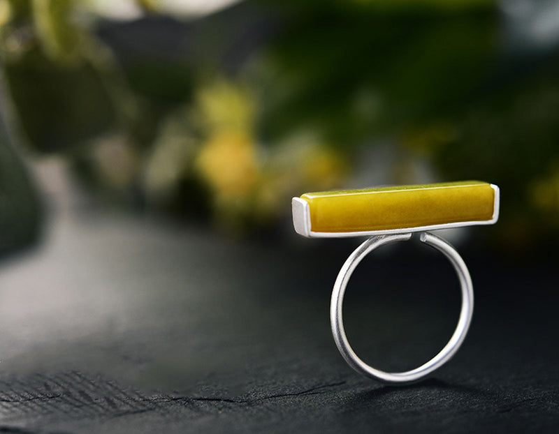 Serpentine Bar Ring