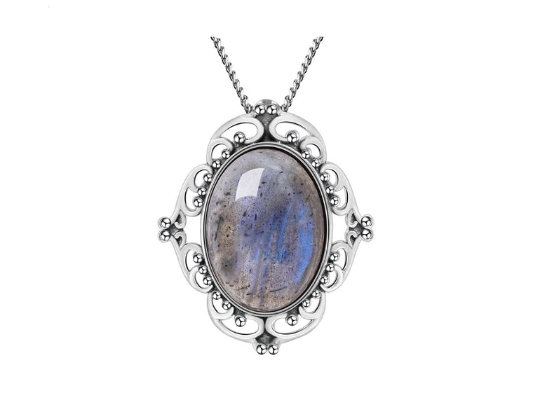 Vintage Labradorite Pendant