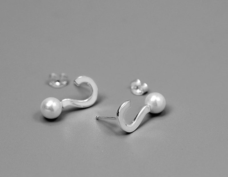 Question Mark Earring