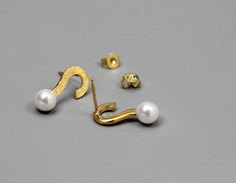 Question Mark Earring