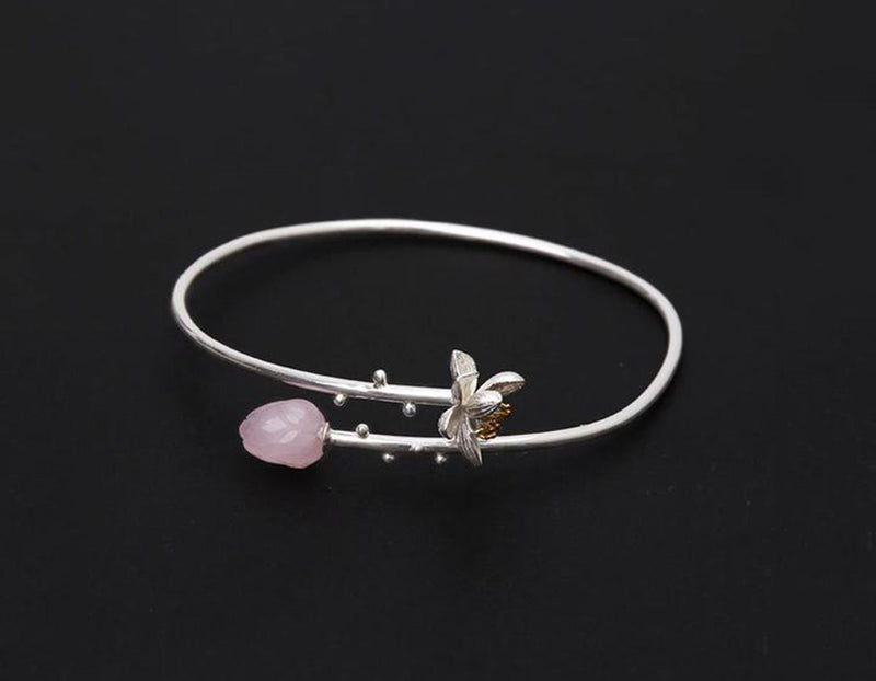 Lotus Whispers Bangle