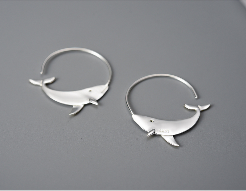 Whale Earring