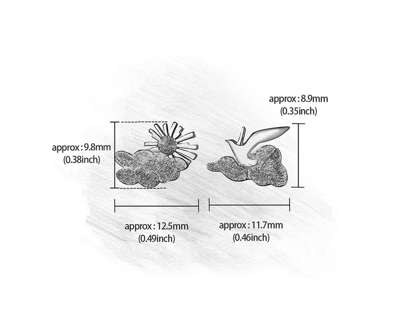 Sunrise Moment Bird Earring