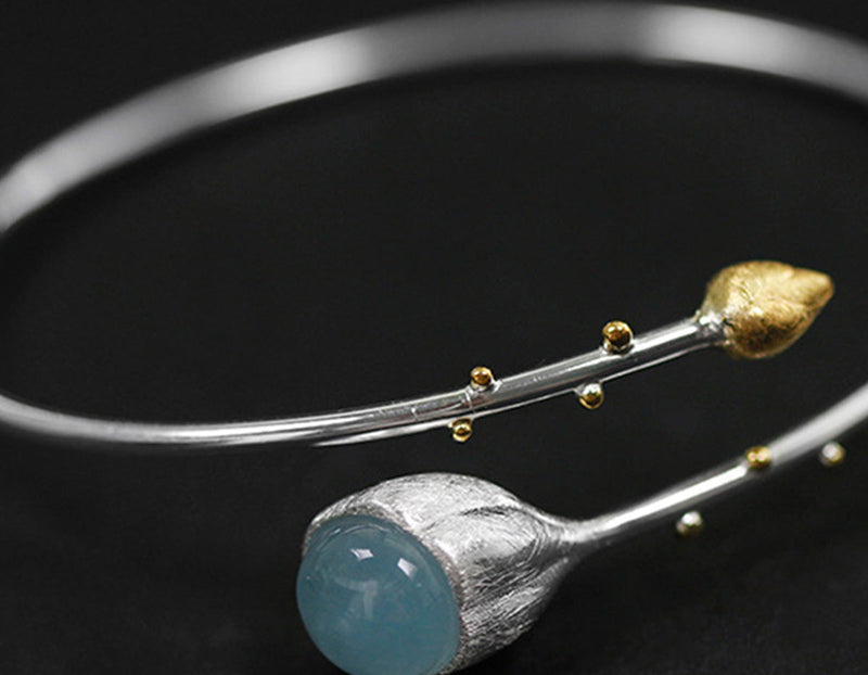 Lotus Bud Bangle