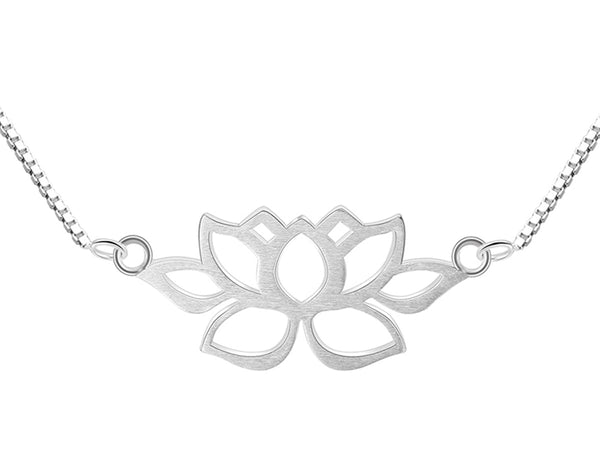 Lotus Symbol Necklace