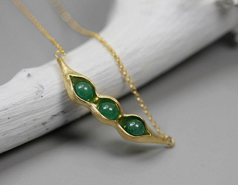 Peapod Necklace