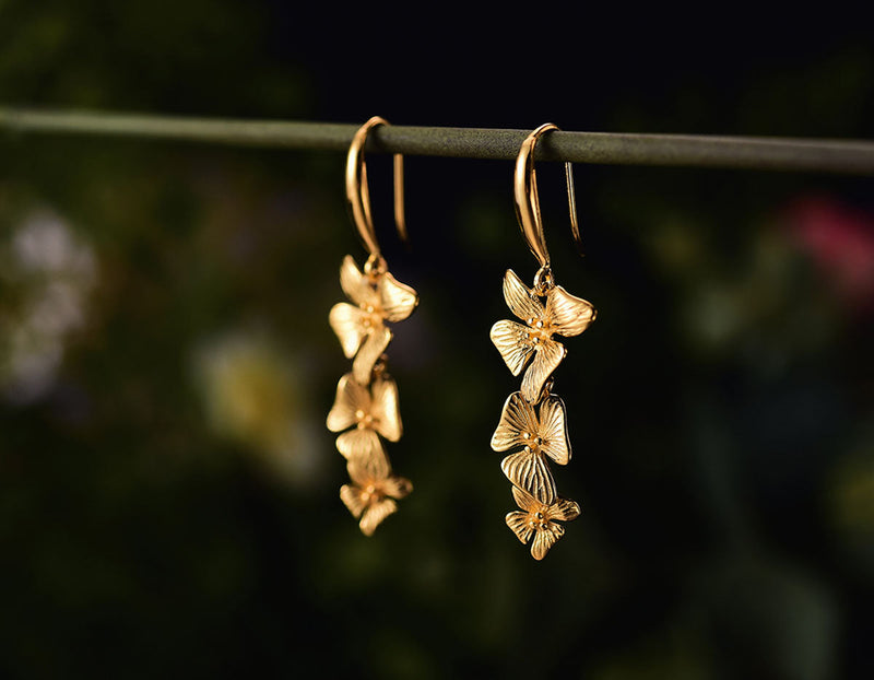 Wedding Orchids Earring