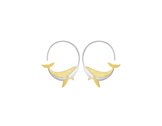 Whale Earring