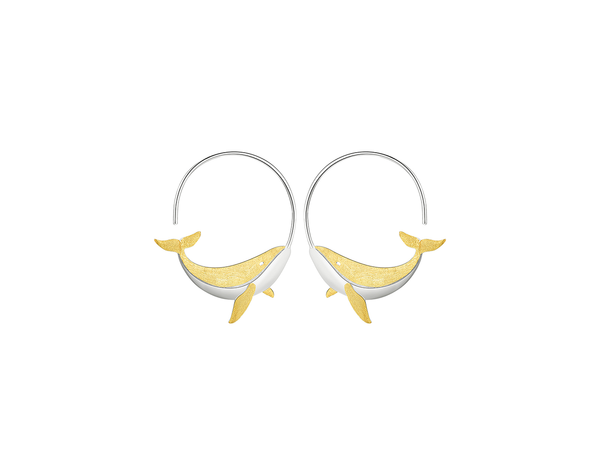 Whale Earring