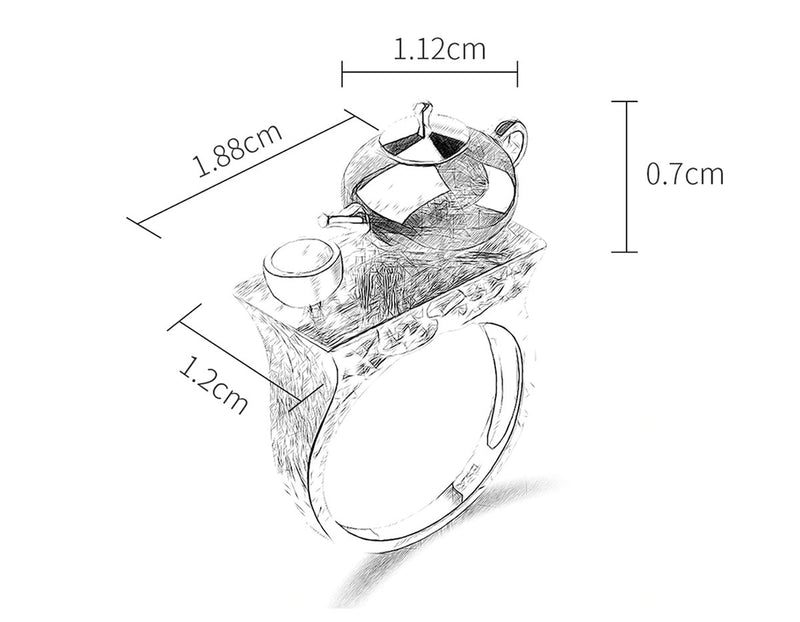 Teapot Ring