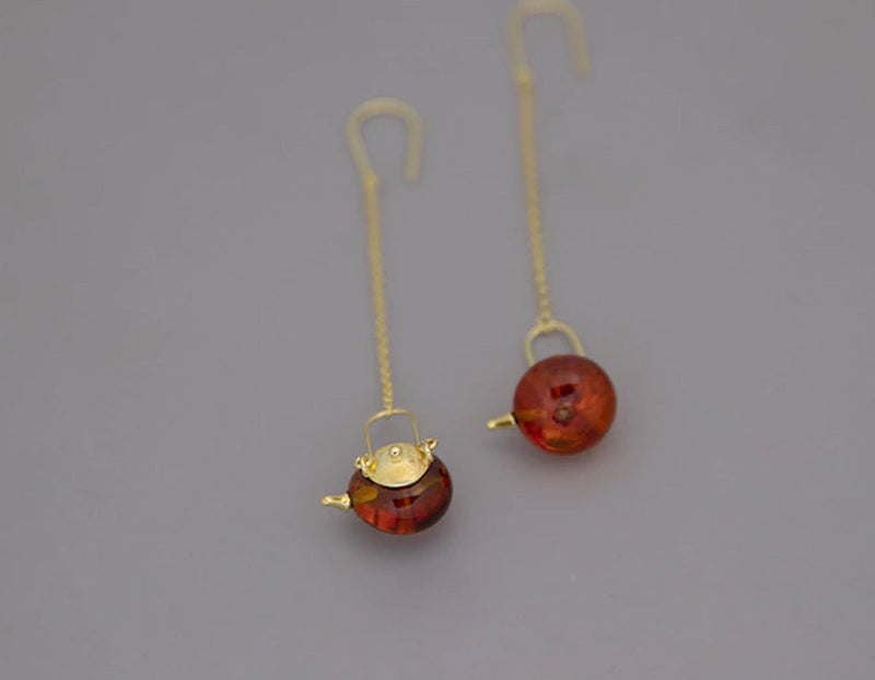 Teapot Earring II