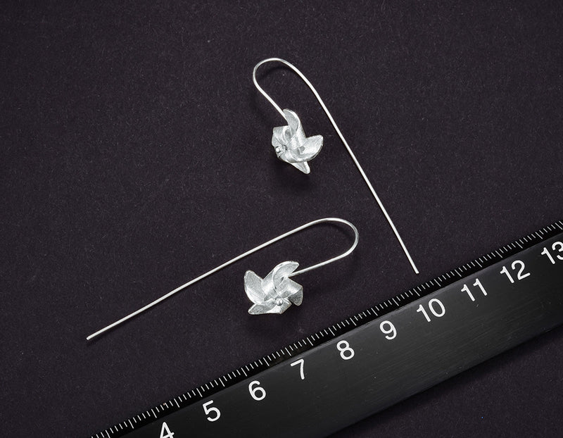 Rotatable Windmill Earring