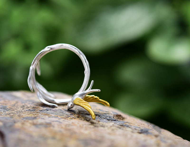 Swallow Willow Ring