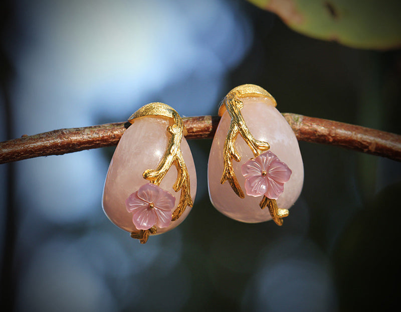 Plum Blossom Earring II