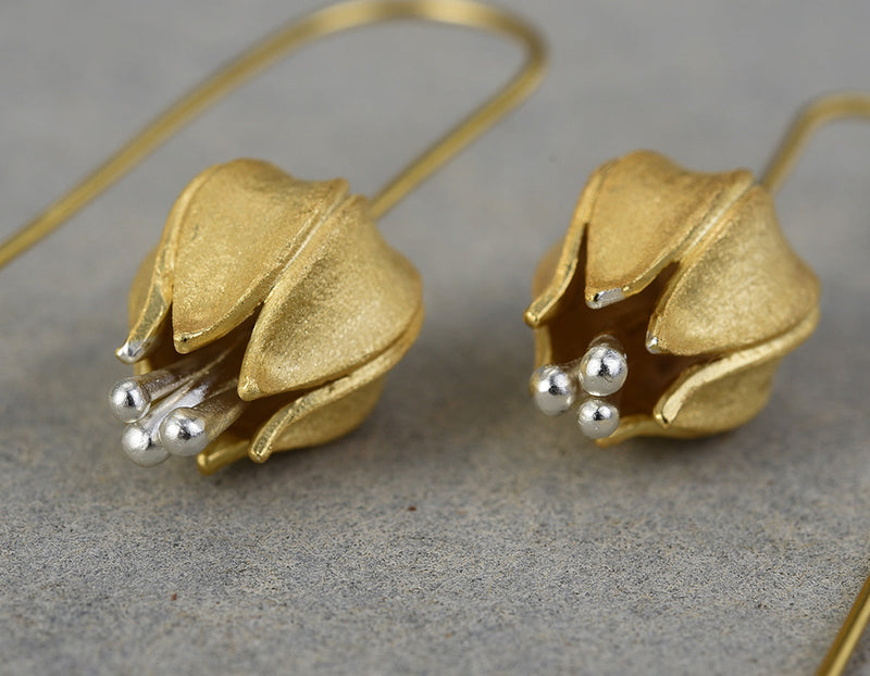 Tulip Flower Earring