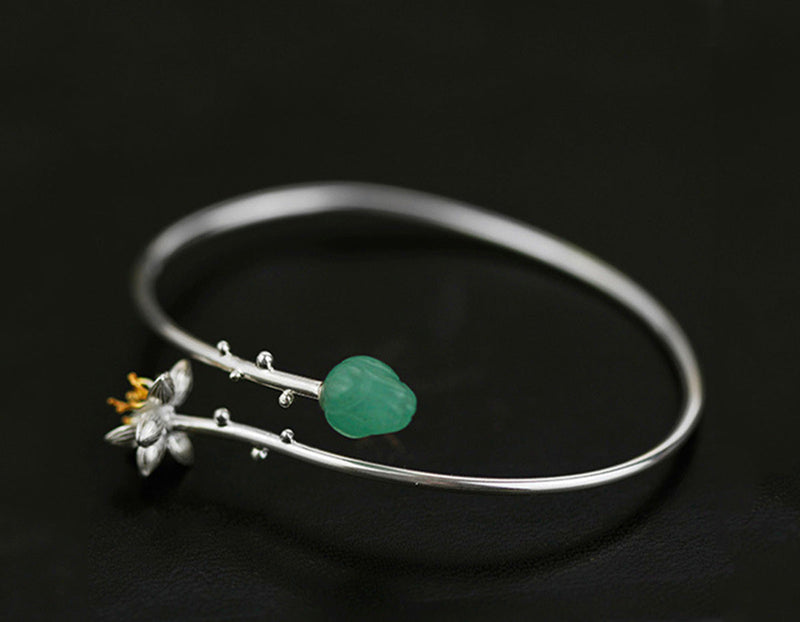 Lotus Whispers Bangle