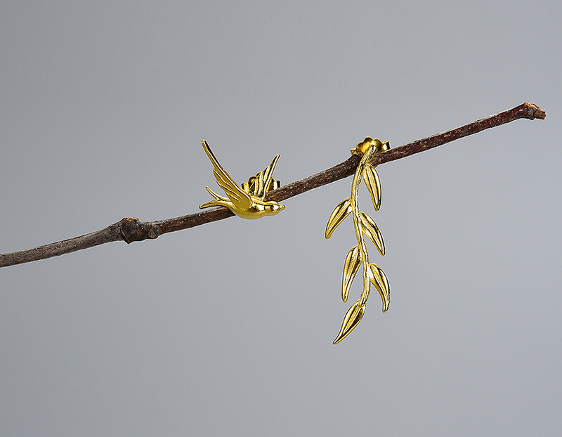 Swallow Willow Earring