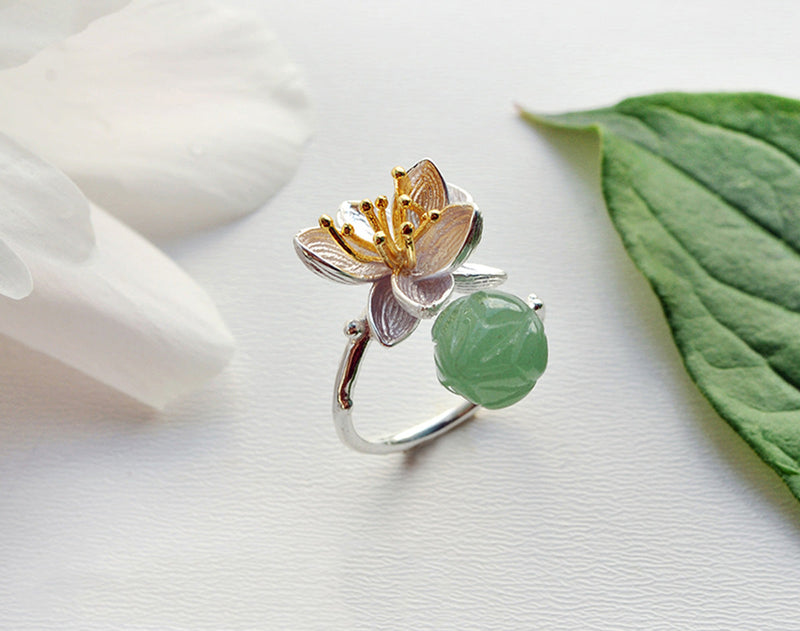 Lotus Whispers Ring II