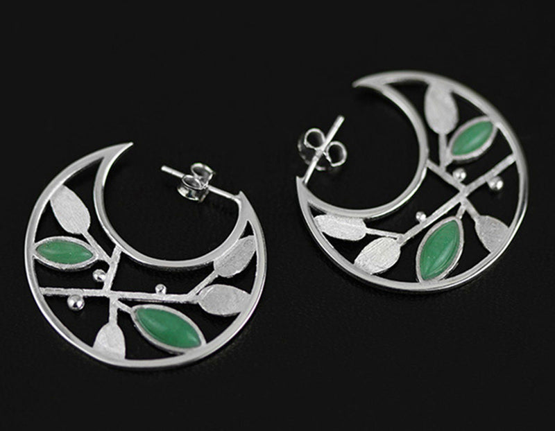 Spring in the Air Leaves Earring